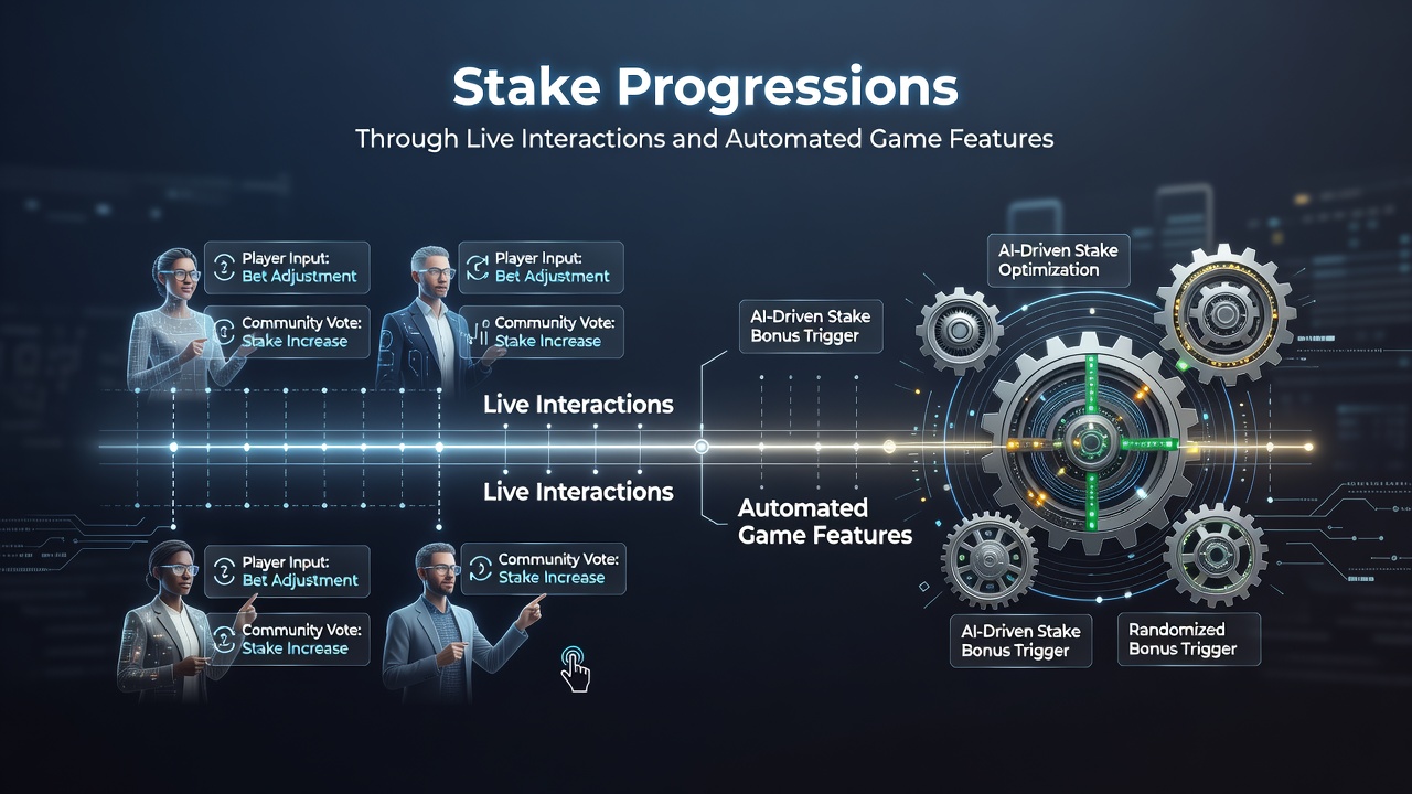 Detailed breakdown of automated feature triggers affecting stake levels in slot mechanics