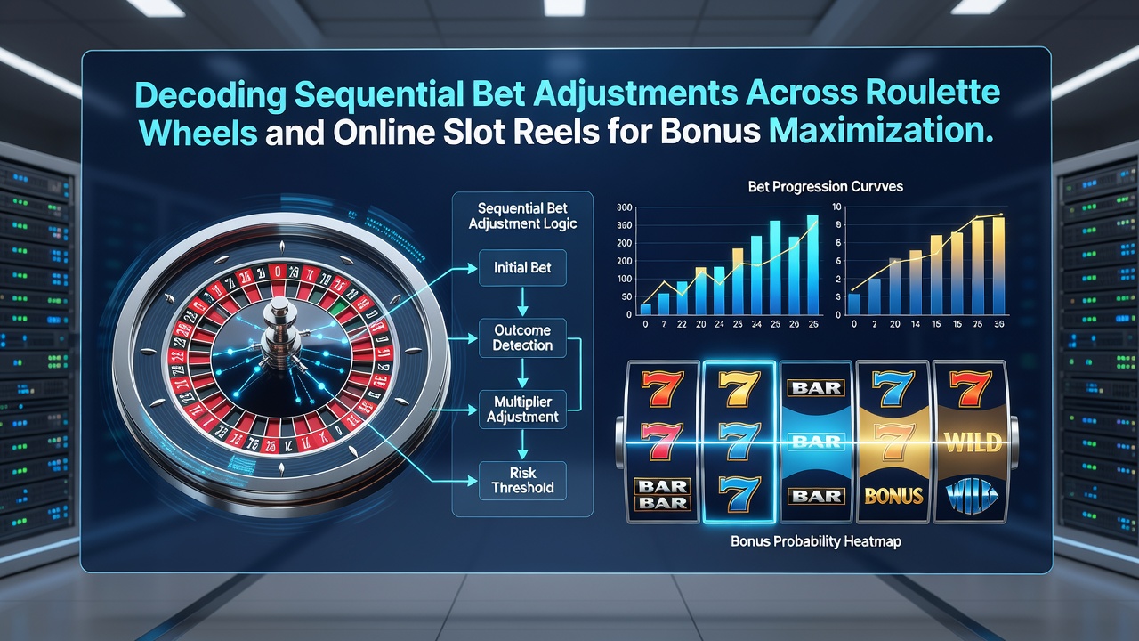 Cross-game bet progression examples linking roulette and slot sessions