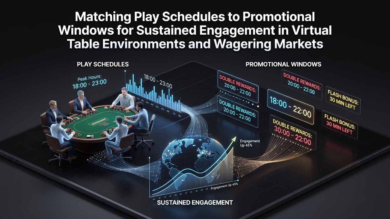 Players engaging with virtual table games during timed promotional windows on digital platforms