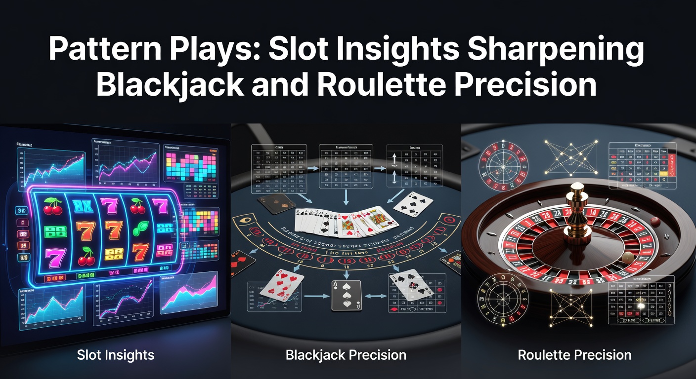 Vibrant slot machine reels displaying colorful symbols and jackpot lights, illustrating pattern recognition in casino gaming