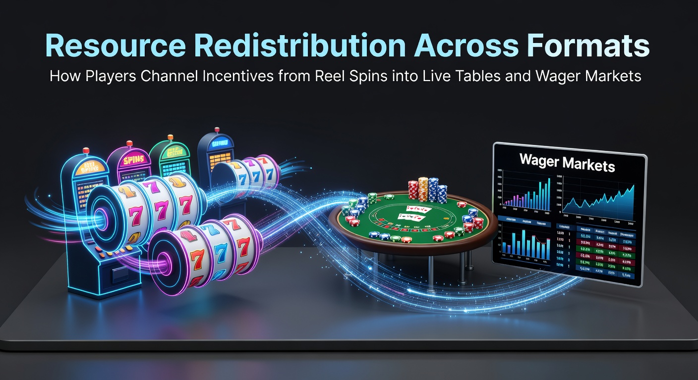 Players transferring slot rewards to live casino tables and sports betting markets