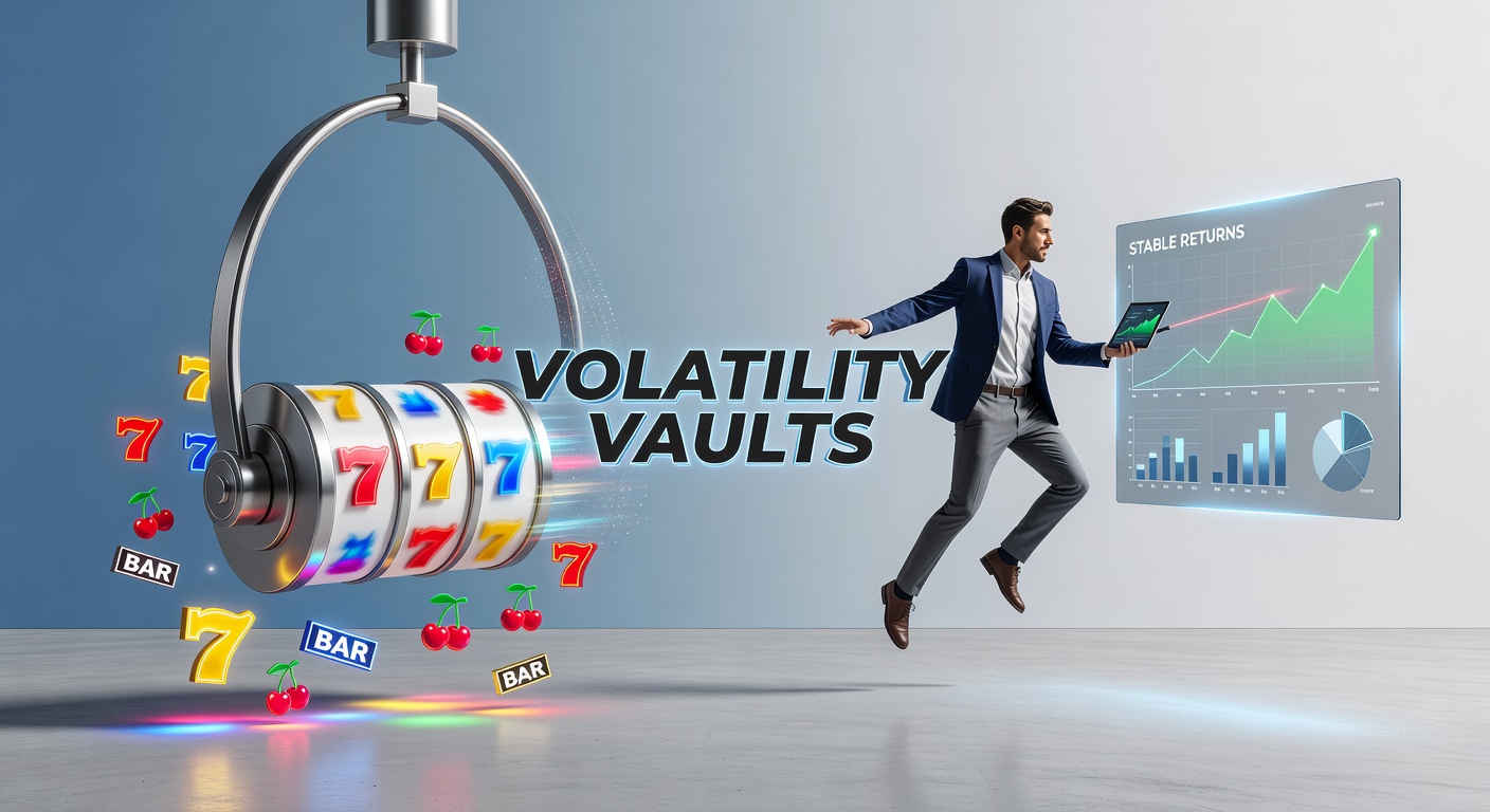 Dynamic graph showing extreme swings in slot machine payouts contrasted with steady sportsbook return lines